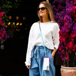 Cordon Couleurs Dégradées Pour Téléphone -La Casa De Las Carcasaa colgante cordon colores degradados para movil 5