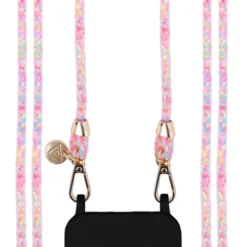 Cordon Avec étoiles De Couleur Pour Téléphone -La Casa De Las Carcasaa cordon avec etoiles de couleur pour telephone 2