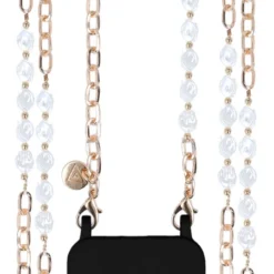 Cordon En Chaîne De Perles Pour Téléphone -La Casa De Las Carcasaa cordon en chaine de perles pour telephone 2