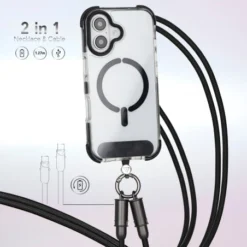 Cordon - Câble De Charge Type C Et Lightning Pour Téléphone -La Casa De Las Carcasaa cordoncable de charge type c et lightning pour telephone 4