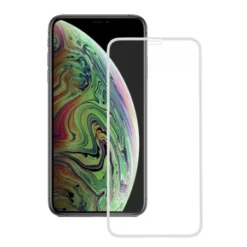 APPLE Verre Trempé Complet Blanc Pour IPhone XS