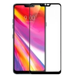Verre Trempé Complet Noir Pour LG G7
