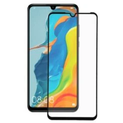 Verre Trempé Complet Noir Pour Huawei P30 Lite
