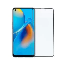 Verre Trempé Complet Noir Pour Oppo A74 4G