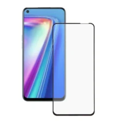 Verre Trempé Complet Noir Pour Realme 7