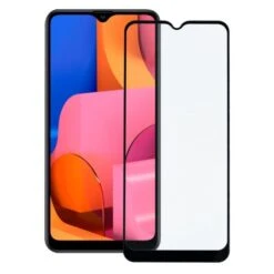 Verre Trempé Complet Noir Pour Samsung Galaxy A20S