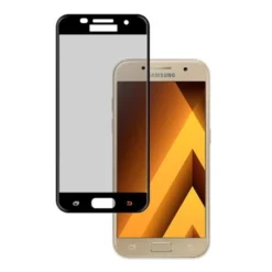 Verre Trempé Complet Noir Pour Samsung Galaxy A3 2017