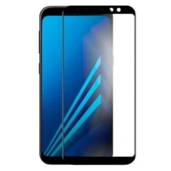 Verre Trempé Complet Noir Pour Samsung Galaxy A5 2018