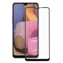 Verre Trempé Complet Noir Pour Huawei Y6p