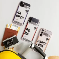 Coque Billet D'Avion - Choisissez Votre Destination Préférée ! -La Casa De Las Carcasaa funda billete de avion escoge tu destino favorito 2