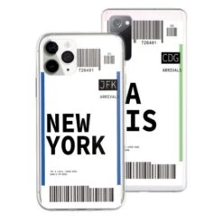 Coque Billet D'Avion - Choisissez Votre Destination Préférée !