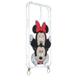 APPLE Coque Mickey Et Minnie Penchés - Classiques Disney Pour IPhone 13 Mini -La Casa De Las Carcasaa funda mickey y minnie asomado clasicos disney para iphone 13 mini 3