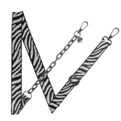 Lanyard Avec Chaîne Animal Print - Cordon Pour Téléphone Et Sac
