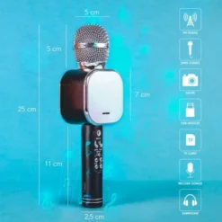 Microfone Sem Fios - Sound Star -La Casa De Las Carcasaa microfone sem fios sound star 5