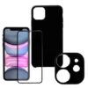 Pack Premium Pour IPhone 11: Ultra Soft + Verre Trempé Complet + Protège-caméra -La Casa De Las Carcasaa pack premium para iphone 11 ultra suave cristal completo protector de camara