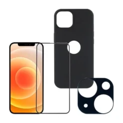Pack Premium Pour IPhone 13: Ultra Soft + Verre Trempé Complet + Protège-caméra