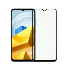 Película De Vidro Temperado Completa Para Xiaomi Poco M5